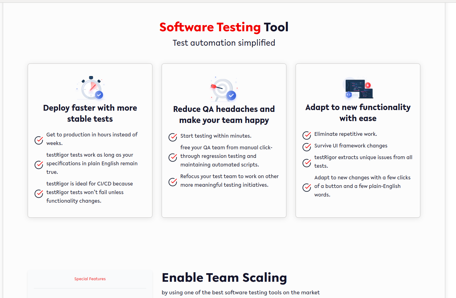 Best Web App Test tools 