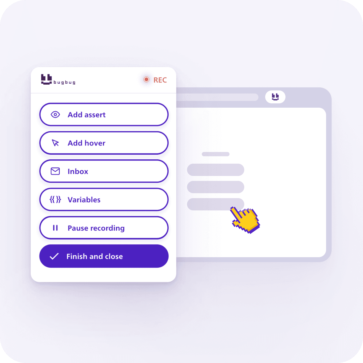 BugBug Test Recorder Chrome Extension