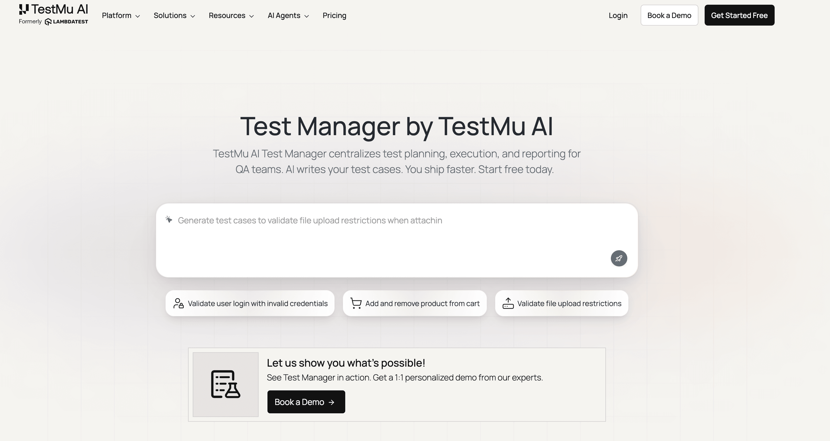 test manager by testmuai