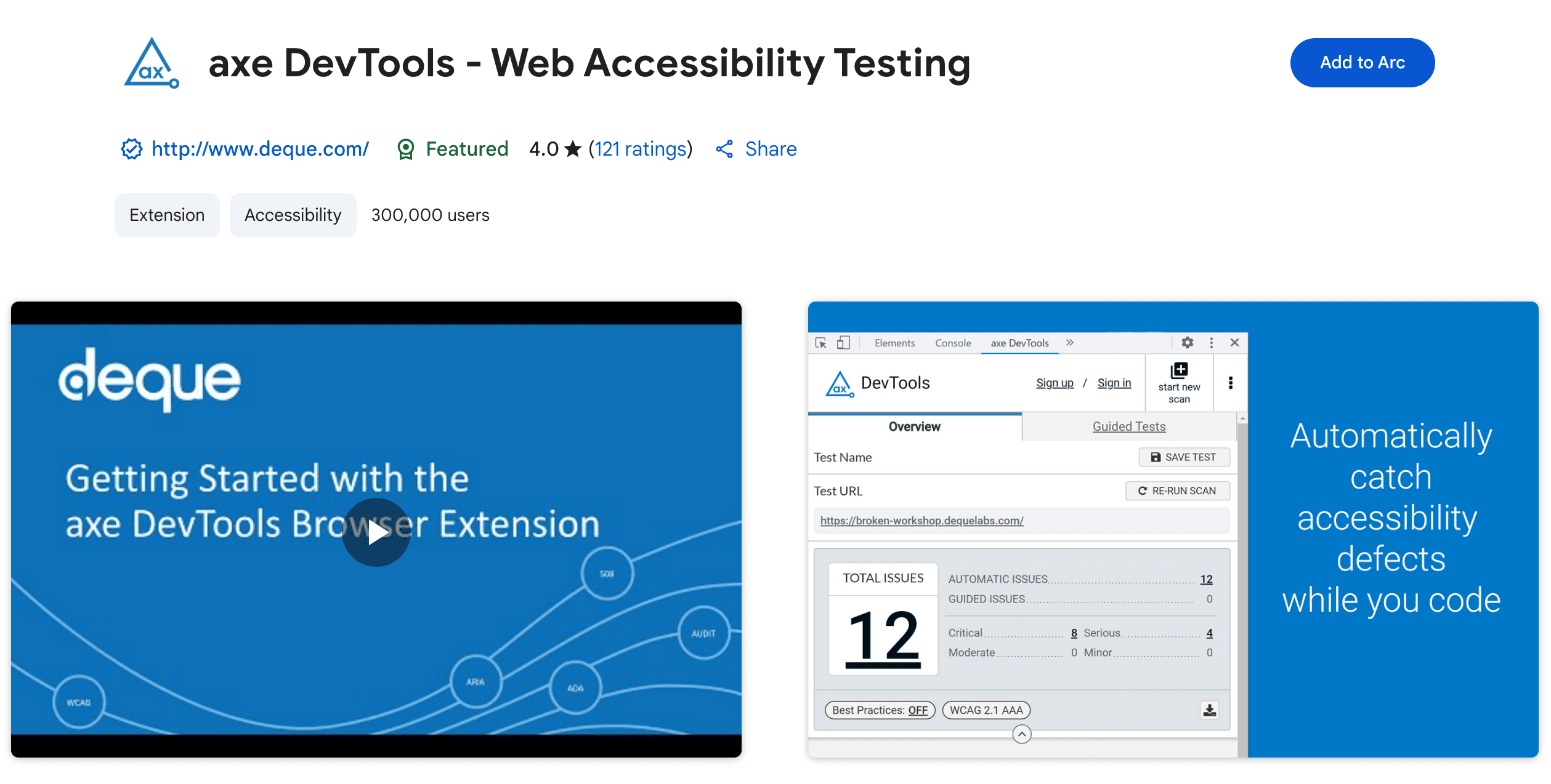 axe DevTools